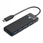 USB jaotur Orico, 4x USB 3.0, must