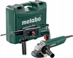 Elektriline puur UD KHE 2444 ja nurklihvija W750-125 METABO