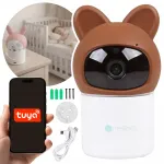 Videolikamera Mary&rsquo;s BEAR p&ouml;&ouml;rleva pea, WiFi ja TUYA-ga
