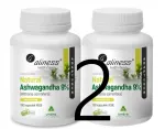 Toidulisand aliness Ashwagandha 9% ekstrakt 555 mg, 100 kapslit x 2