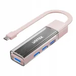 USB jagaja Unitek, 2 suunda, USB-C/USB-A, 4&times; USB-A