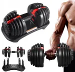 Reguleeritavad valurahaga hantlid 2,5&ndash;24 kg jalal, kiire vahetus