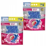 UNIVERSAL 4in1 WASH&FREE pesukapslid 2x75 tk ORCHID