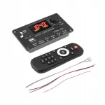 Auto raadio audio moodul USB TF FM, 12V, puldiga, must