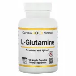 Toidulisand California Gold Nutrition L-glutamine AjiPure, 120 kapslit