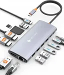 Dokkimisjaam NOVOO RM14, USB-C, 2x HDMI, 4K