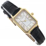 TIMEX TW2Y71900 VIVIENNE naiste k&auml;ekell musta retro rihmaga