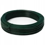 Aiatrass PVC kattega, roheline, 70 m, 3,8 mm, sobib metallpiirdeks