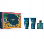 Parf&uuml;&uuml;m Versace Eros EDT 50 ml + du&scaron;igeel 50 ml + j&auml;relparandusbalm 50 ml