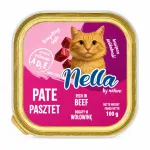 NELLA m&auml;rg kassitoit veiselihaga pat&eacute;s, 100 g