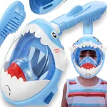 Laste sukeldumismask SHARK S/XS, t&auml;isn&auml;gu ujumiseks ja sukeldumiseks