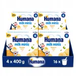 Humana Milk Minis banaanimaitseline beebipiim alates 6. kuust, 4 x 400 g