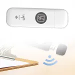 Kaasaskantav 4G LTE USB WiFi modem-reitmik, valge