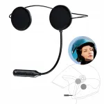 Juhtmevaba Bluetooth handsfree-seade mootorratta kiivrile mikrofoniga