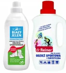 WHITE DEER vedel pesuvahend spordiriietele 1 l + jalan&otilde;ude pesuvahend 1 l