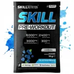 Pre-workout sinise vaarika maitsega 16 g, Skill Nutrition, tsitrulliini ja kofeiiniga