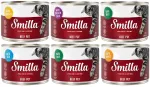 Teraviljavaba m&auml;rgtoit kassidele Smilla vasikaliha, 6 x 200 g