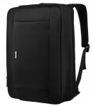 Seljakott-kohver Rovicky R-63102-MX/5826, 2-&uuml;hes, s&uuml;learvutile kuni 15", must