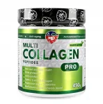 Kollageen MLO Collagen Vit.C h&uuml;aluroonhappe, probiootikumide, mango ja passionfruit maitsega, 450g