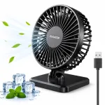 USB lauaventilaator, juhtmevaba, vaikne, mini