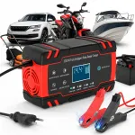 Akulaadija AGM geelkudele, 12V 8A / 24V 4A, s&otilde;idukitele