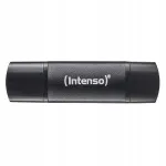 USB m&auml;lupulk Intenso Flex Line 64 GB, kahekordne USB-A ja USB-C, 3.2 Gen 1