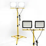 LL FERON 2x100W LED prožektori komplekt statiiviga IP65