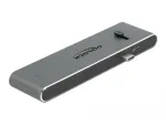 Delock 87752 dokkimisjaam HDMI, 2x USB-C, USB 3.2, SD, PD 100 W
