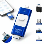 USB m&auml;lupulk 128 GB, USB 3.0, Micro-USB, Lightning