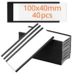 Magnetilised sildialused, 40 tk, 40 x 100 mm
