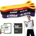 Power Band tugev venituslintide komplekt, 4 tk, KUDDA