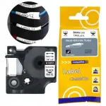 Termoisolatsioonimuhv DYMO RHINO 18051, 6 mm x 1,5 m, valge