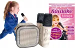 Juhtmevaba helik&otilde;lar kahe mikrofoniga, karaoke t&uuml;drukutele