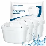 Wessper aquamax STANDARD Brita Aquaphor kannu veefilter, 4 tk