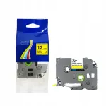 Isetalduv lint Brother TZe-S631, 12 mm x 8 m, kollane musta kirjaga, eriti tugev