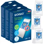 Tolmuimeja kotid ELECTROLUX PHILIPS S-BAG, 12 tk