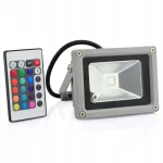 LED RGB projektor 10W 230V IR puldiga
