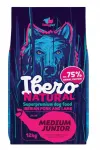 Ibero Natural Junior Medium koeratoit sealihaga ja lambalihaga, 12 kg