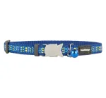 Kassi kaelarihm RED DINGO tumelillat v&auml;rvi, 12 mm, 20&ndash;32 cm