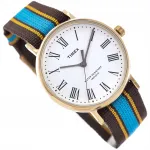 Naiste k&auml;ekell TIMEX TW2U46300LG INDIGLO rihmaga