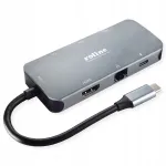 USB-C 3.2 multifunktsionaalne dokkimisjaam 4K HDMI ja 2x USB 3.2 Gen 2-ga