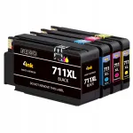 HP DesignJet 711 XL tindikassetid, 4 tk, T120/T125/T130/T520/T525/T530 printeritele
