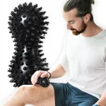 Topelt massaažipall nukkudega DrFit