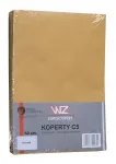 Kontori&uuml;mbrikud liimribaga C5, pruunid, ilma aknata, WZ paber