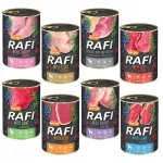 RAFI DOLINA NOTECI koerakonservid, erinevad maitsed, teraviljavaba, 8 x 400 g