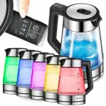 Elektriline veekeetja MPM MCZ-116, klaasist, juhtmevaba temperatuuri juhtimisega