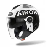 AIROH HELIOS UP avatud mootorratturi kiiver, valge