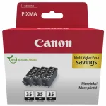 CANON PGI-35BK tindikassetid, 3 tk, sobivad Pixma IP100/IP100V