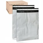 Kiirkaubapaki &uuml;mbrikud LDPE, hallid, 450x550 mm, 500 tk