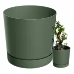 Lillepott jalaga 15 cm TUBO P DPOP150 Green Pine